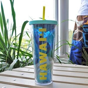 Starbucks Hawaii Tumbler 24oz with Lid and Straw, NWOT